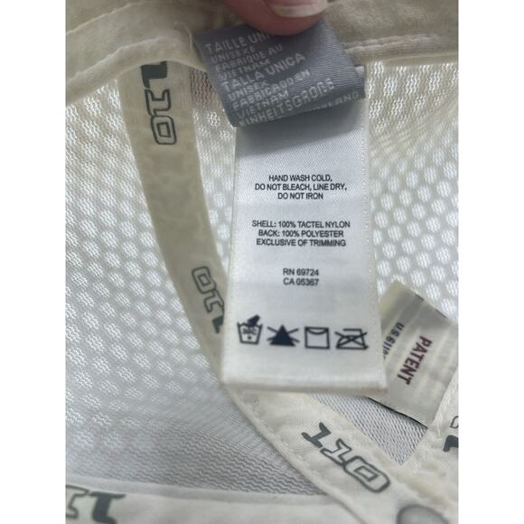 Columbia Sportswear Hat Cap Strapback Flexfit 110 Patch Blue White OSFA READ - Picture 11 of 11